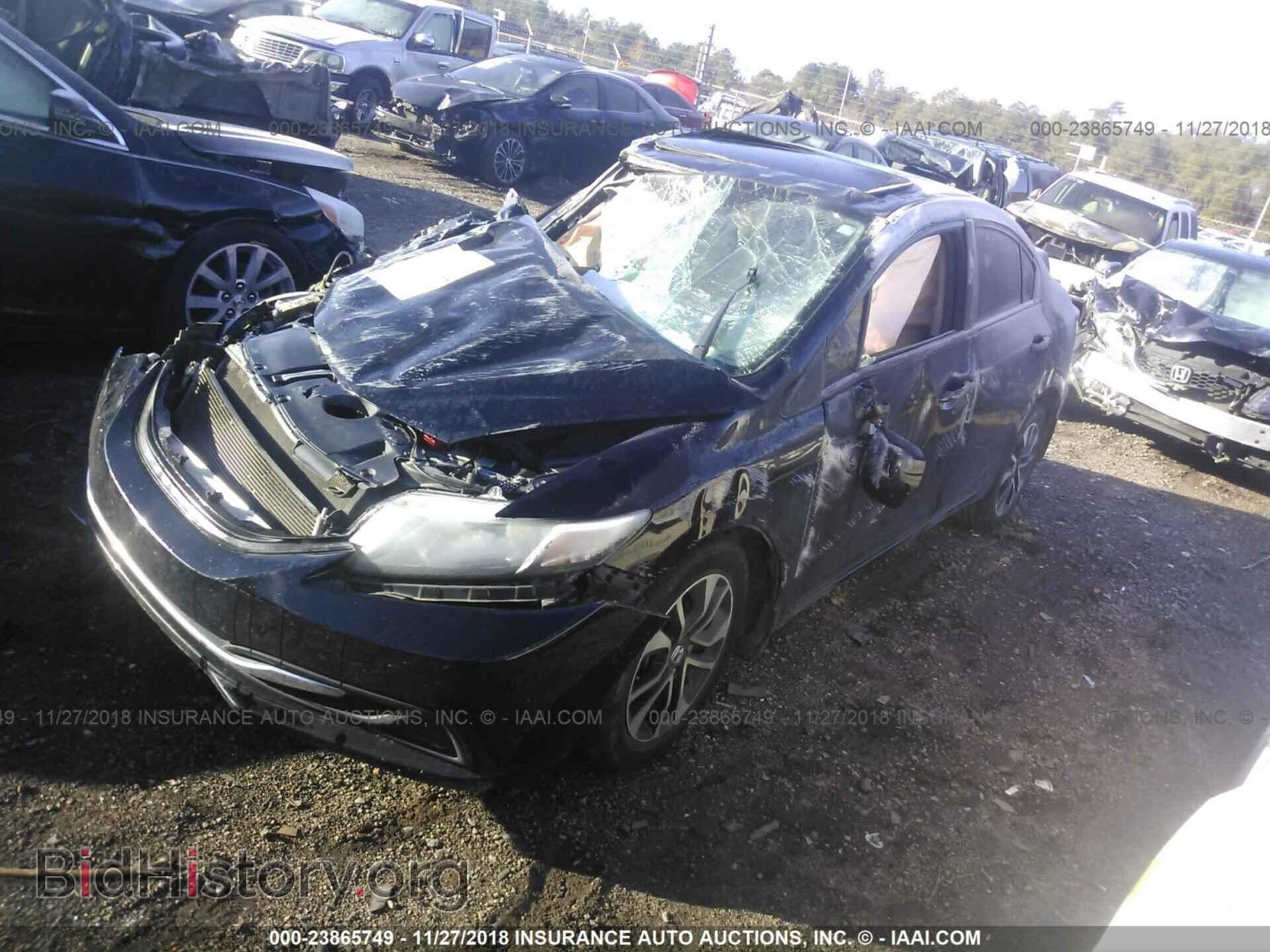 2013 HONDA CIVIC - VIN: 19XFB2F81DE039786 - Фото 2