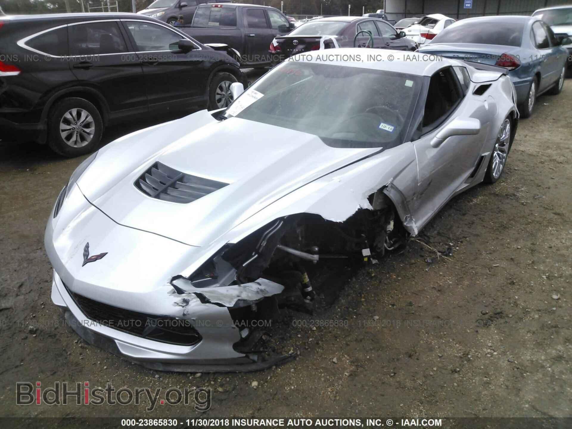 2017 CHEVROLET CORVETTE - VIN: 1G1YS2D60H5607174 - Фото 2