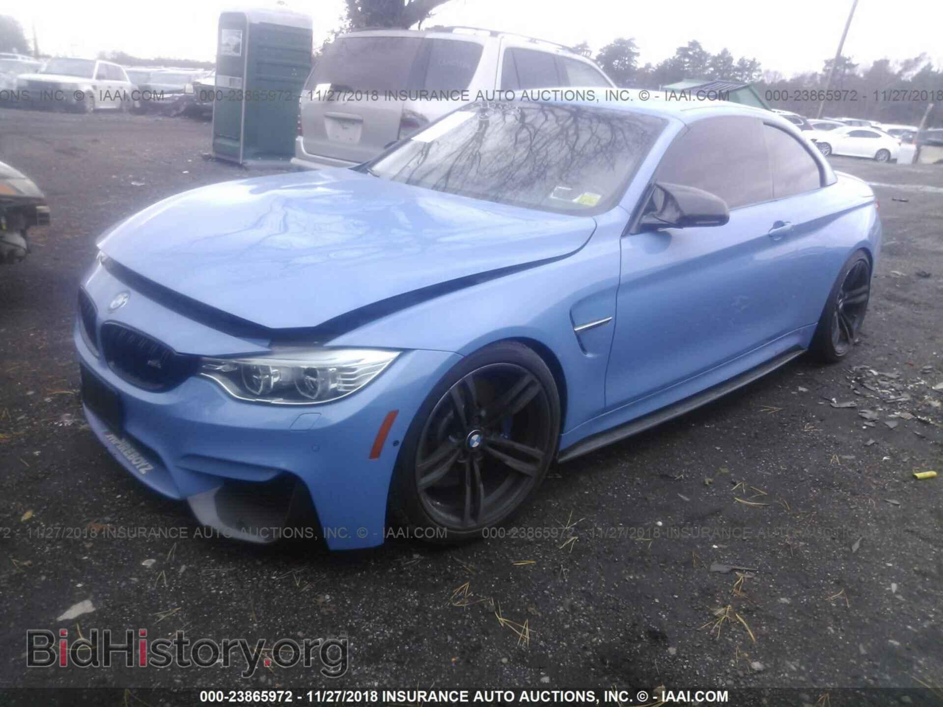 2015 BMW M4 - VIN: WBS3U9C56FP967444 - Фото 2