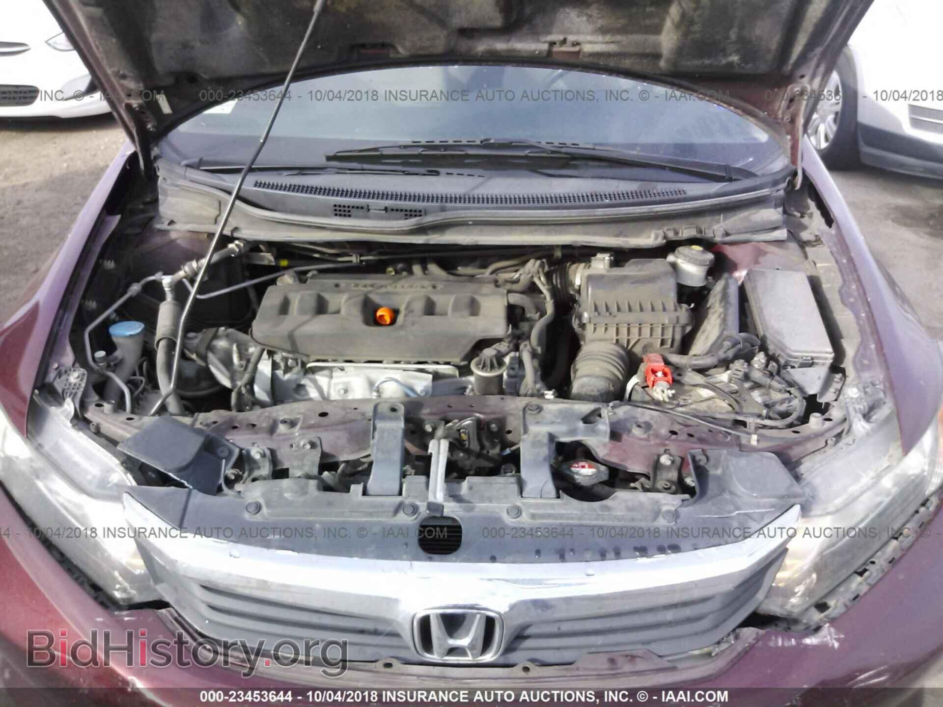 2012 HONDA CIVIC - VIN: 2HGFB2F5XCH608788 - Фото 10