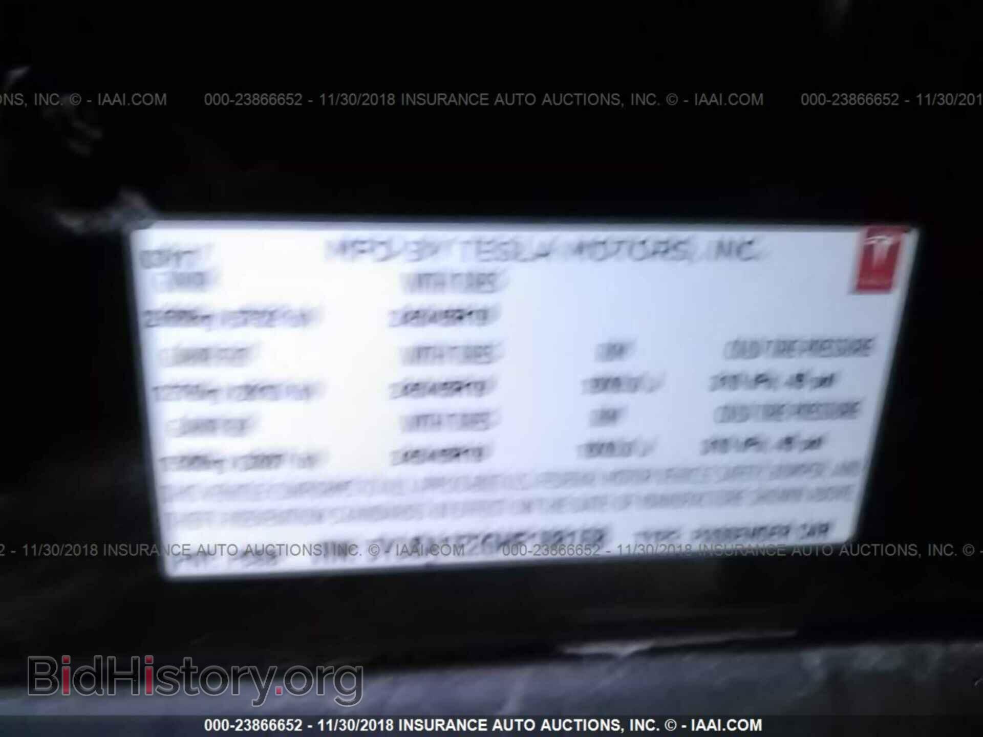 2017 TESLA MODEL S - VIN: 5YJSA1E26HF188168 - Фото 9