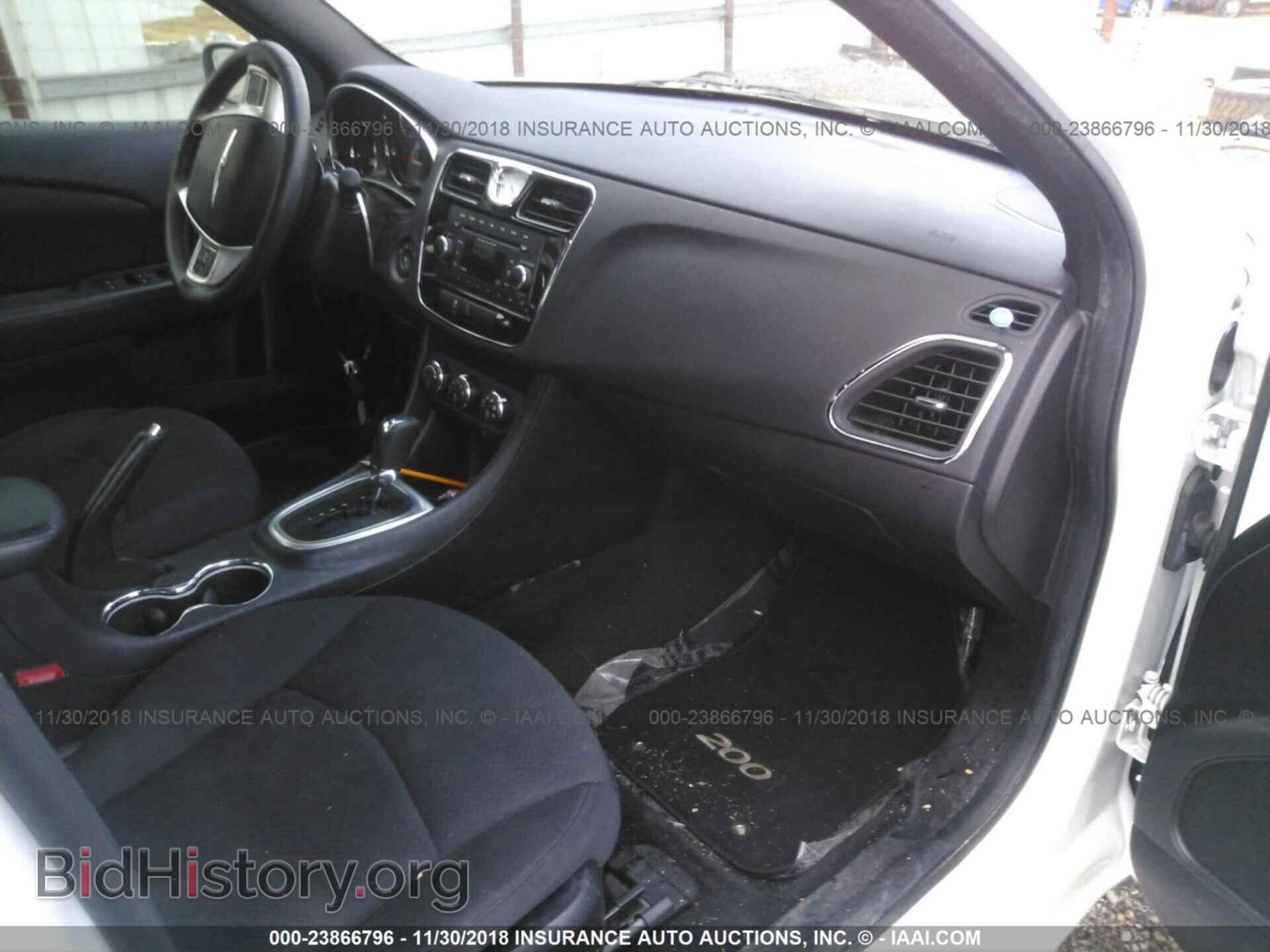 2013 CHRYSLER 200 - VIN: 1C3CCBBB3DN579464 - Фото 5