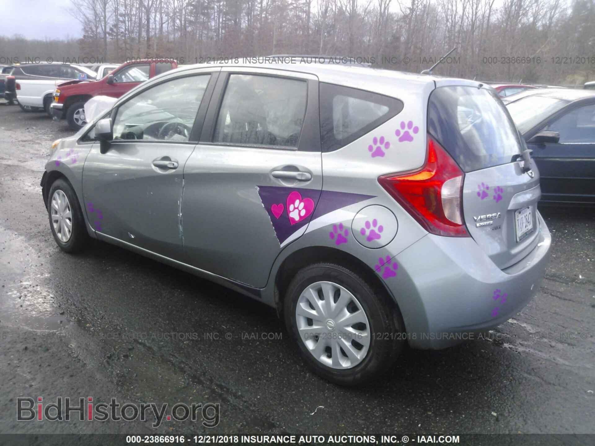 2014 Nissan Versa note - VIN: 3N1CE2CPXEL432689 - Фото 3