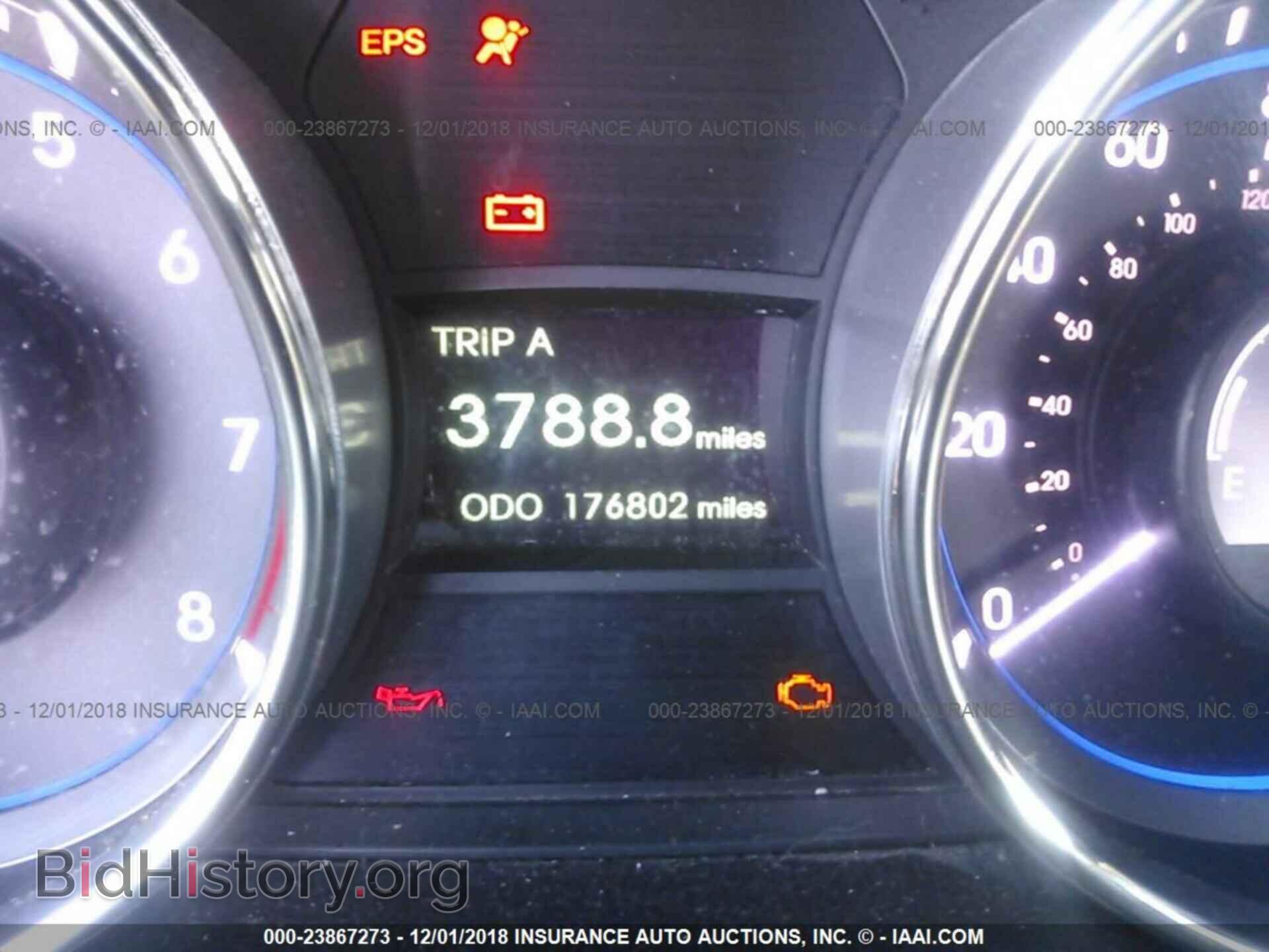 2012 HYUNDAI SONATA - VIN: 5NPEB4ACXCH314584 - Фото 7