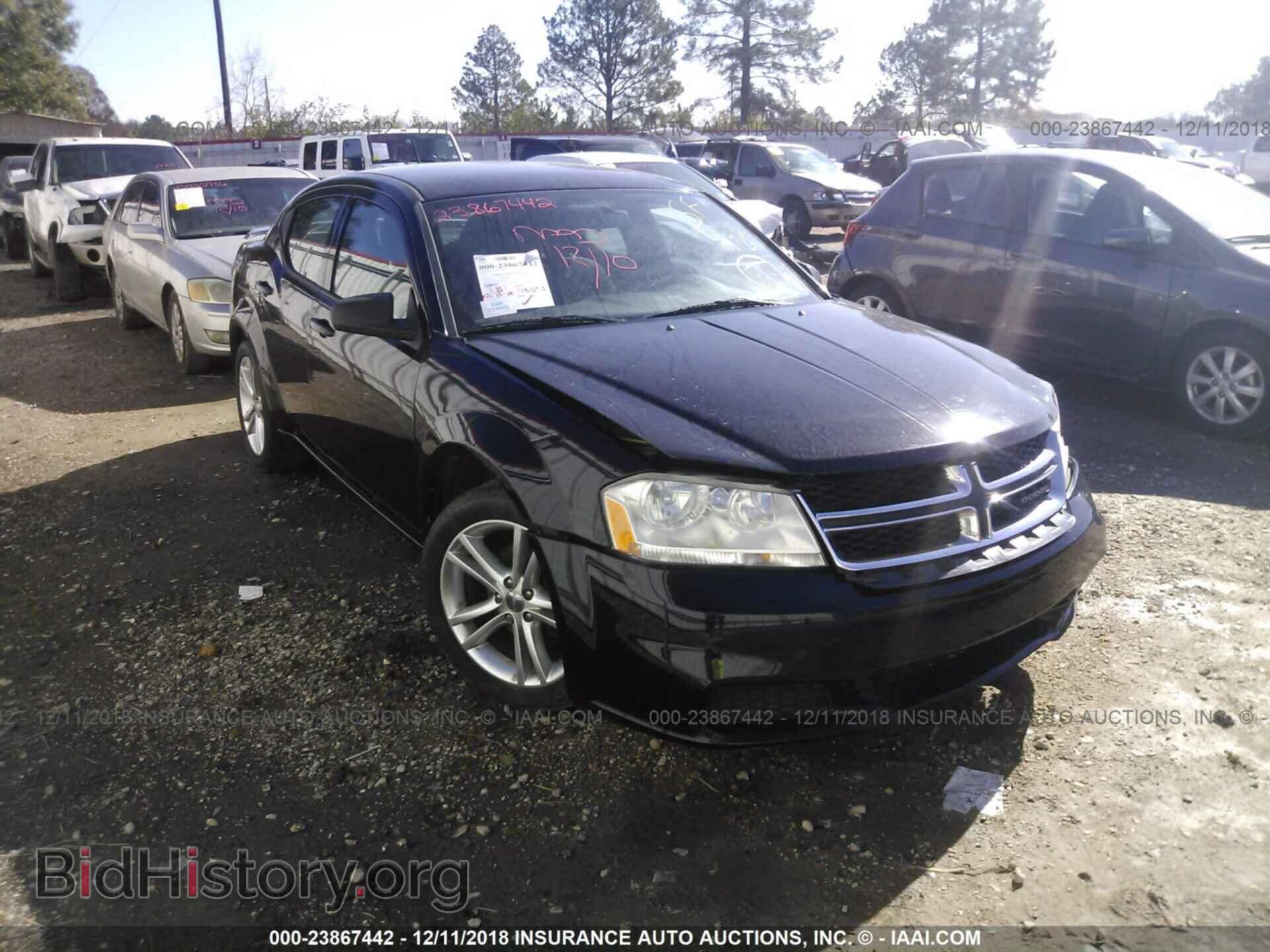 Photo 1C3CDZAG1CN325818 - DODGE AVENGER 2012