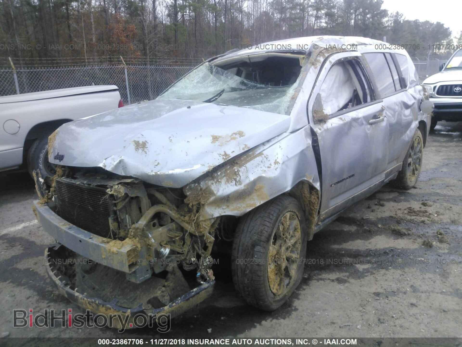 2015 JEEP COMPASS - VIN: 1C4NJCBA4FD210547 - Фото 2