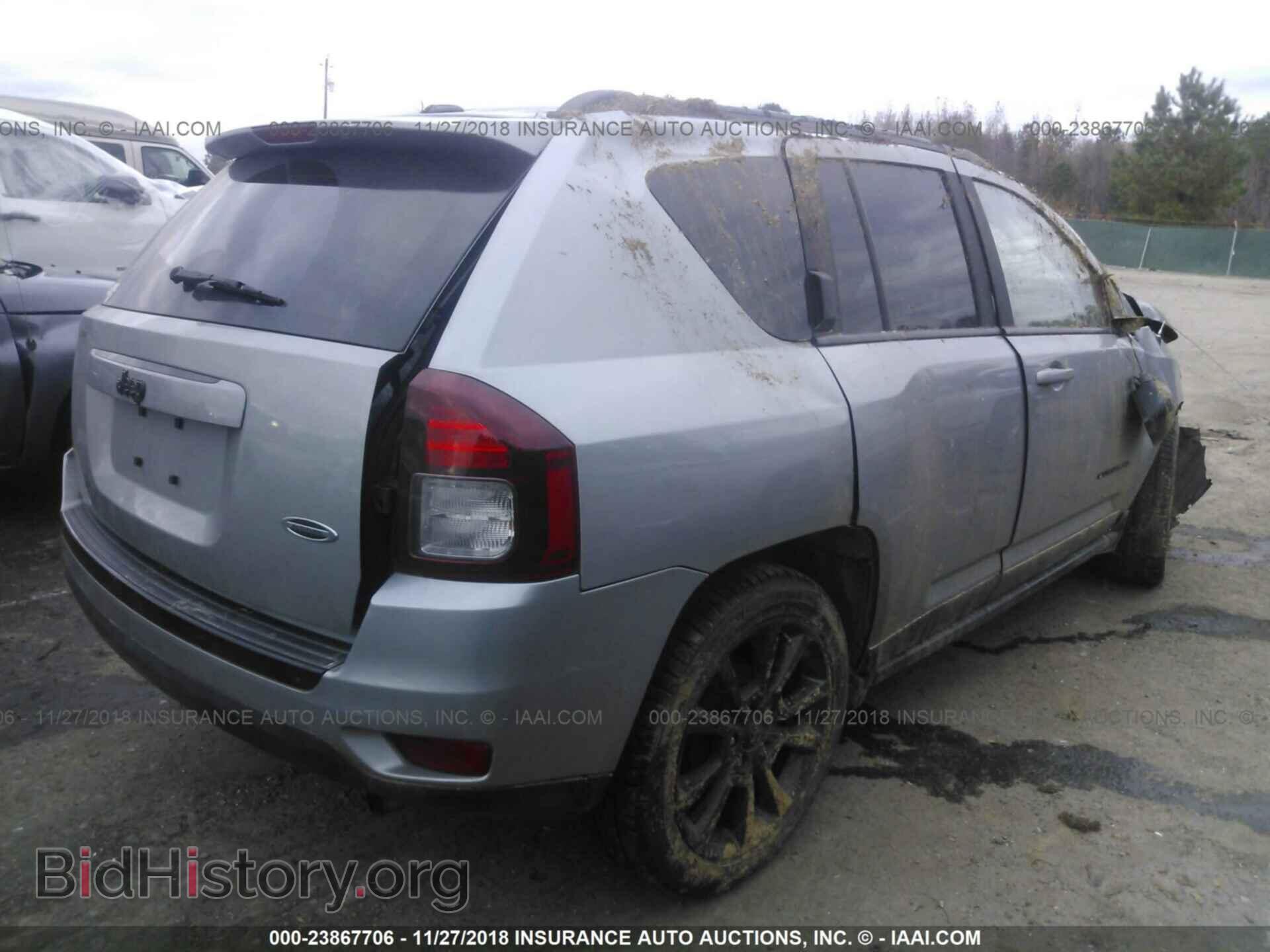 2015 JEEP COMPASS - VIN: 1C4NJCBA4FD210547 - Фото 4