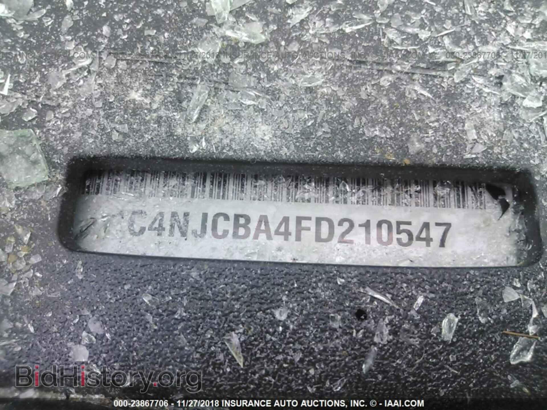 2015 JEEP COMPASS - VIN: 1C4NJCBA4FD210547 - Фото 9