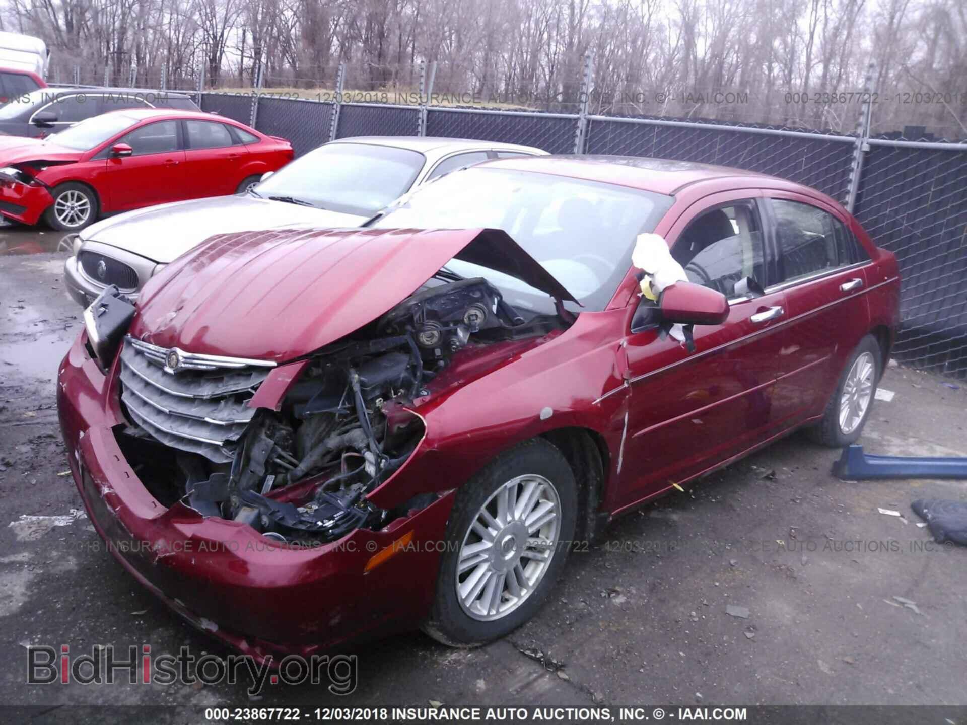 2007 CHRYSLER SEBRING - VIN: 1C3LC56K87N537467 - Photo 2