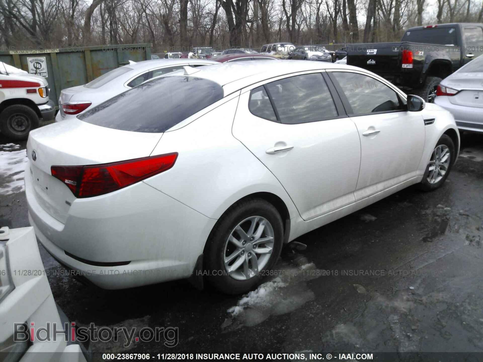 2013 KIA OPTIMA - VIN: KNAGM4A71D5355013 - Фото 4