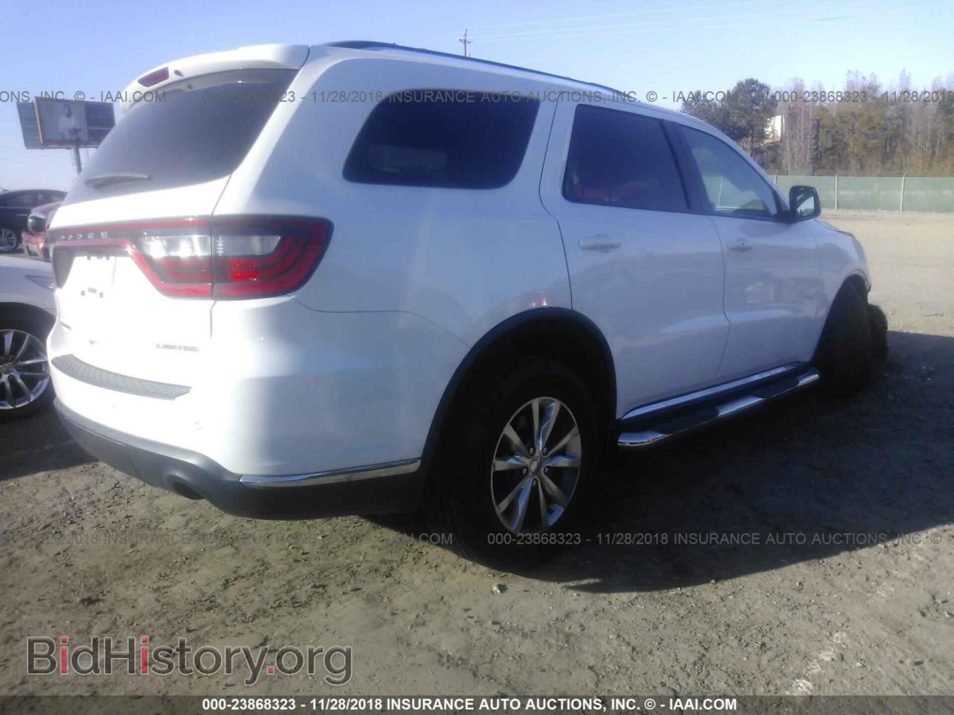 2016 DODGE DURANGO - VIN: 1C4RDHDG8GC314893 - Фото 4