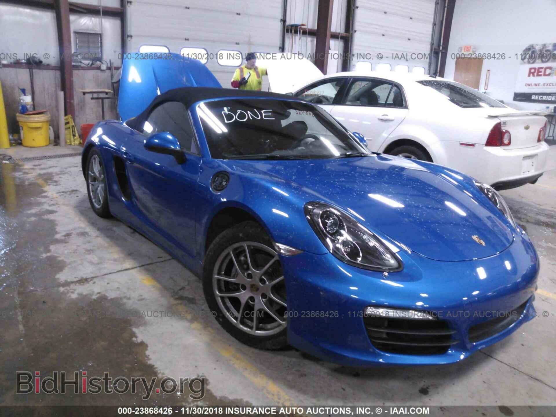 Фотография WP0CA2A89FK110343 - PORSCHE BOXSTER 2015