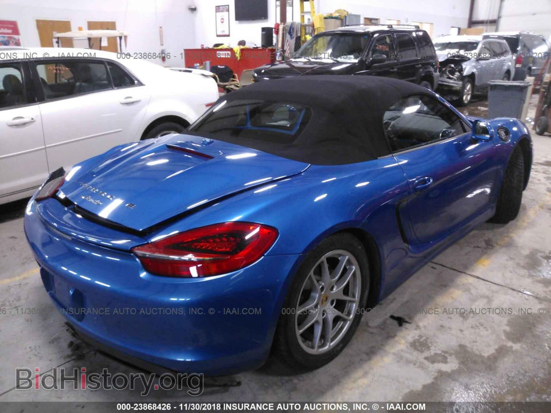 2015 PORSCHE BOXSTER - VIN: WP0CA2A89FK110343 - Фото 4