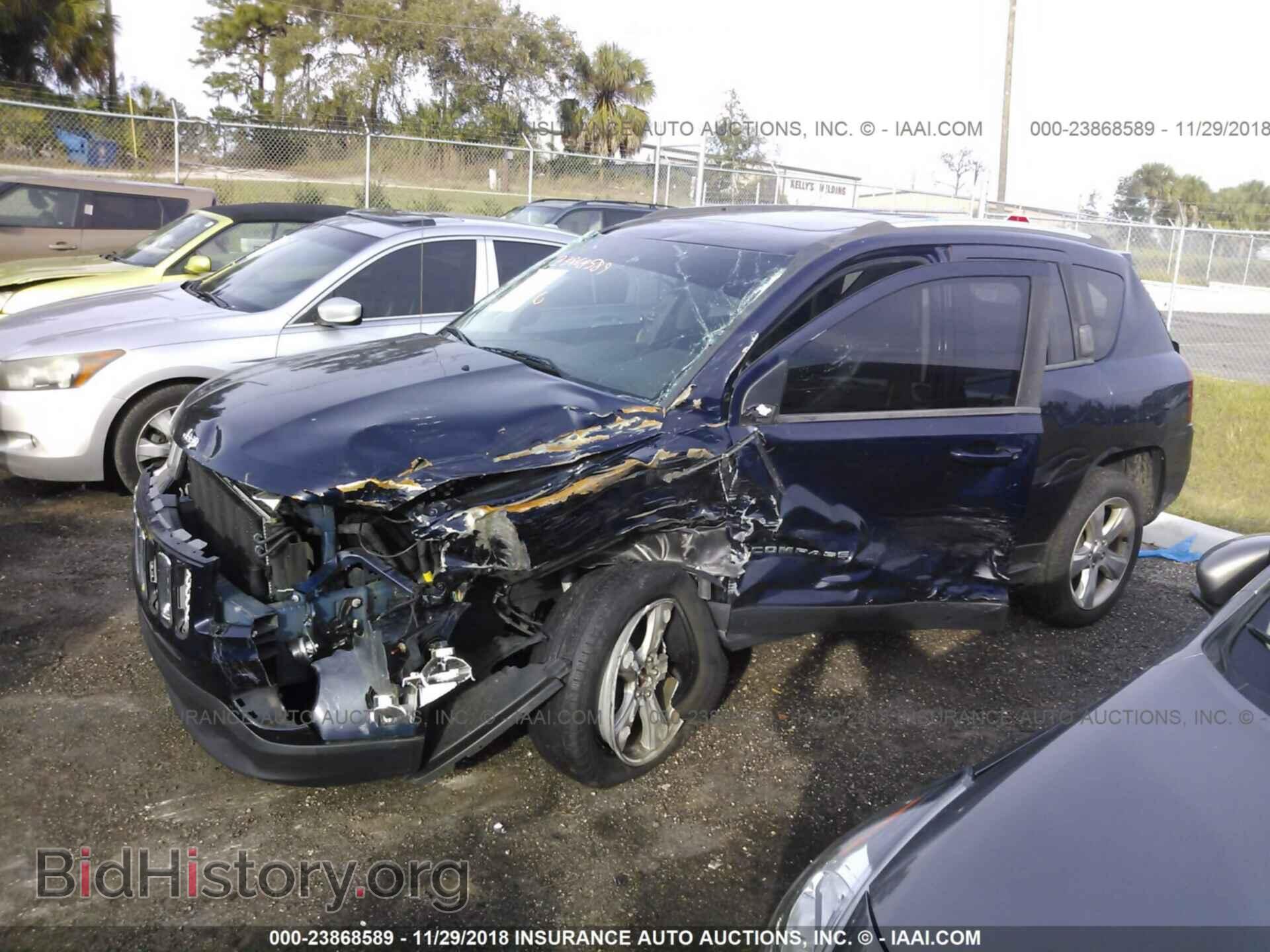 2014 JEEP COMPASS - VIN: 1C4NJDEB9ED761162 - Photo 2
