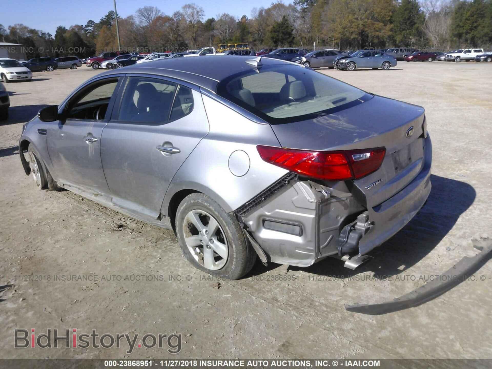 2014 KIA OPTIMA - VIN: KNAGM4A78E5472881 - Фото 3