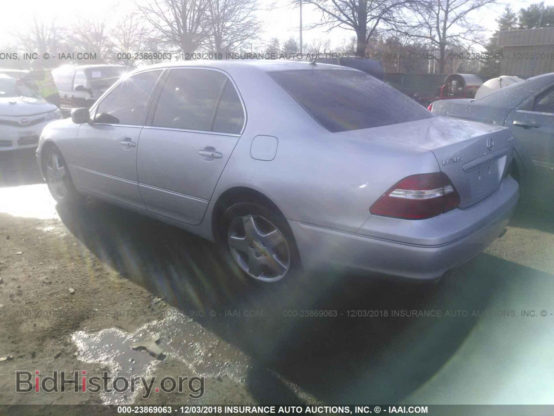 2004 LEXUS LS - VIN: JTHBN36F040171424 - Photo 3