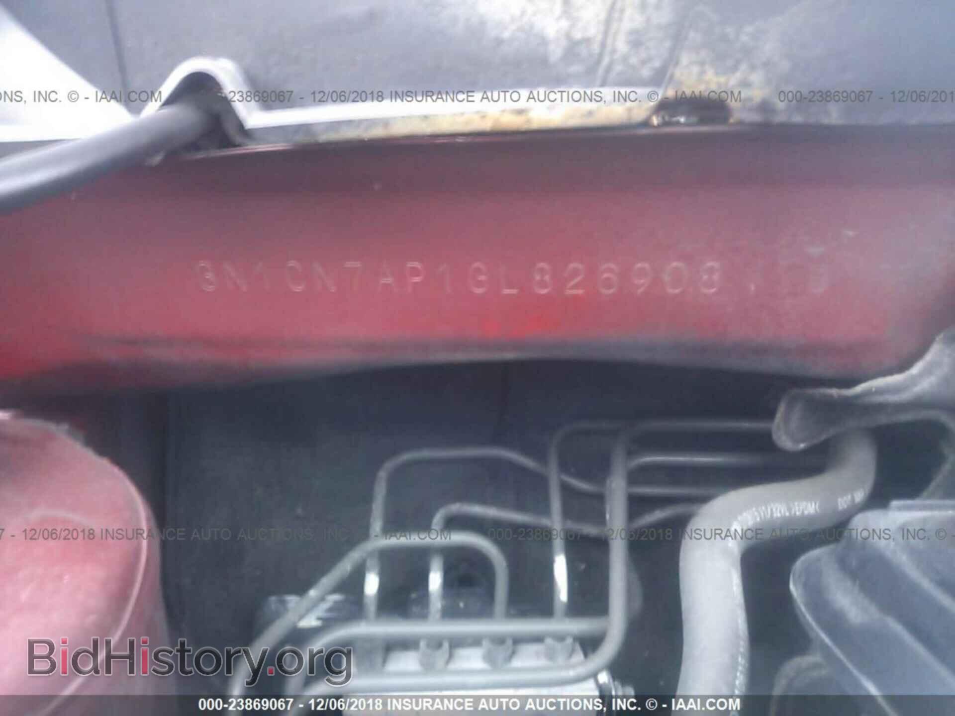 2016 NISSAN VERSA - VIN: 3N1CN7AP1GL826908 - Фото 9