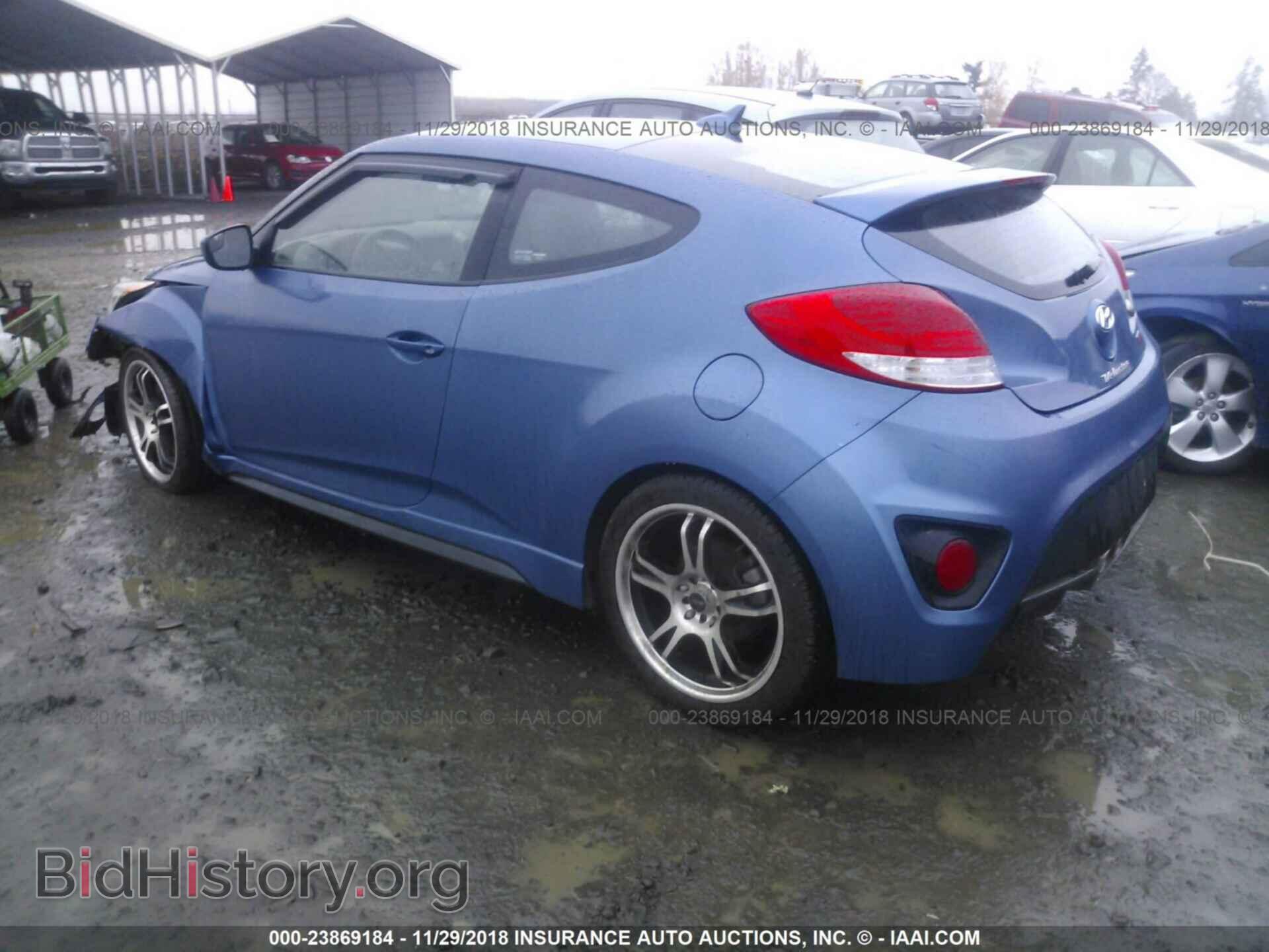 2016 HYUNDAI VELOSTER - VIN: KMHTC6AE7GU257382 - Фото 3