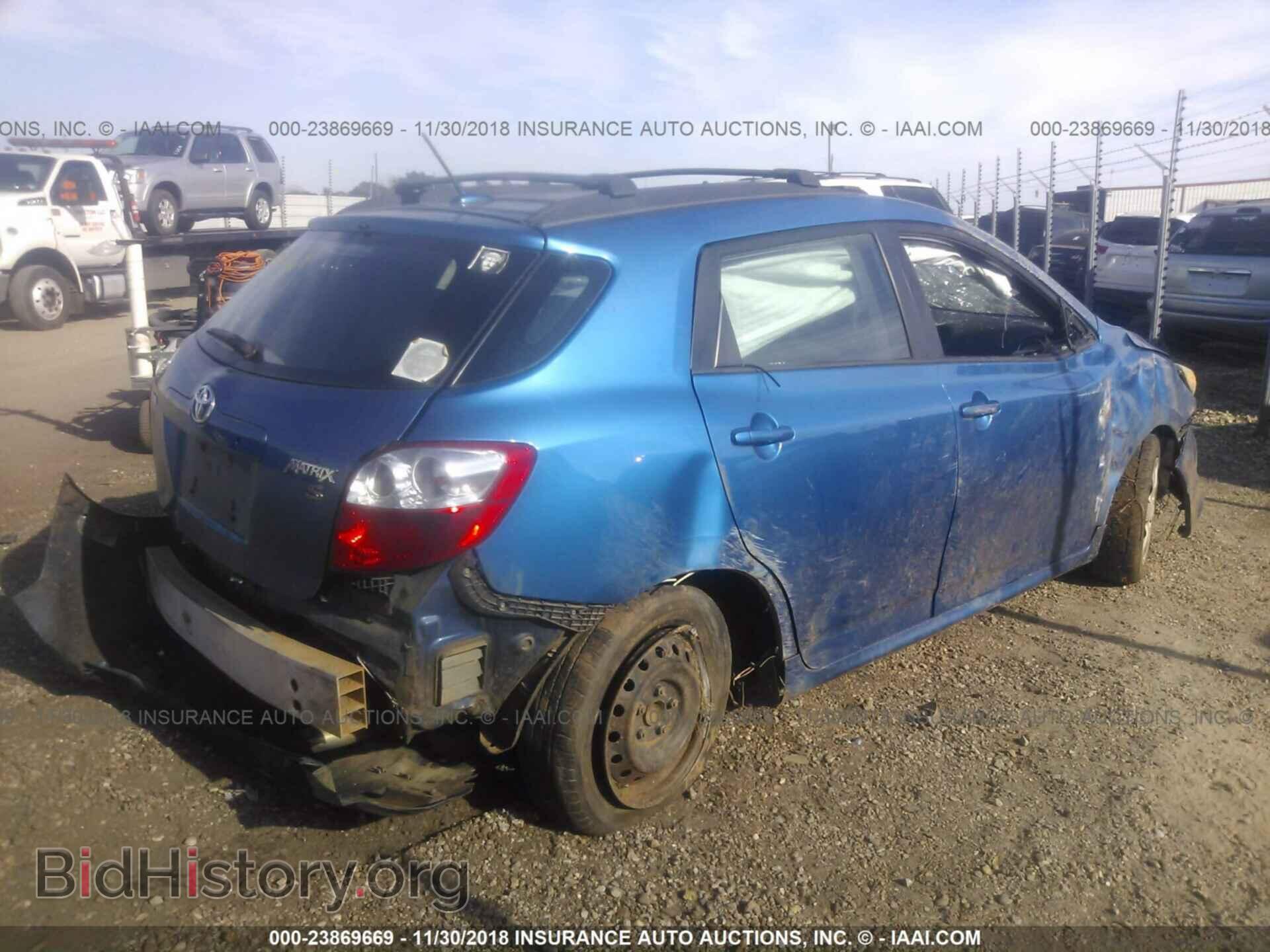 2009 TOYOTA COROLLA MATRIX - VIN: 2T1KE40E39C024096 - Фото 4
