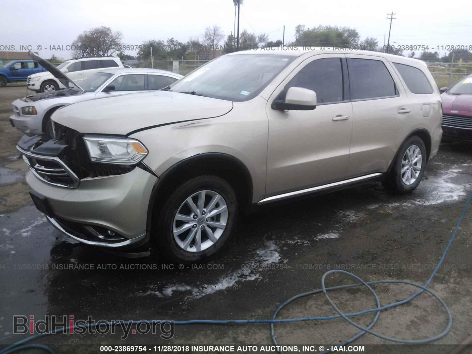 2014 DODGE DURANGO - VIN: 1C4RDHAG1EC427988 - Фото 2
