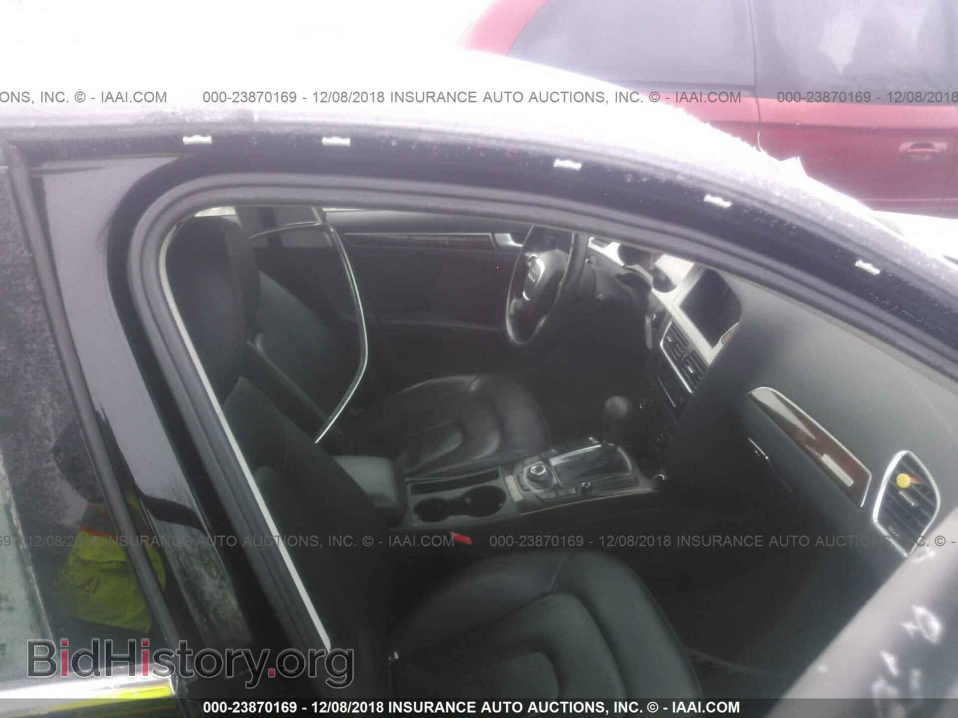 2012 AUDI A4 - VIN: WAUFFAFL6CN001030 - Photo 5