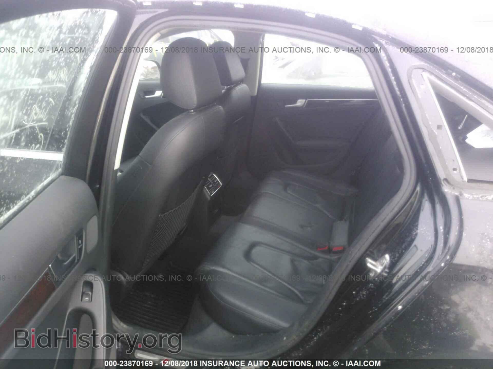 2012 AUDI A4 - VIN: WAUFFAFL6CN001030 - Photo 8