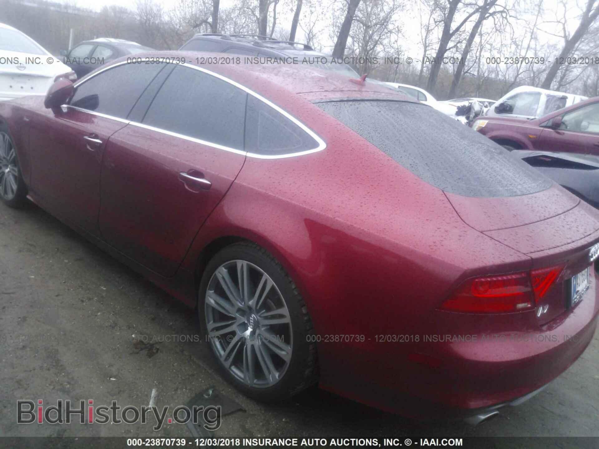 2012 AUDI A7 - VIN: WAU2GAFC7CN175362 - Фото 3