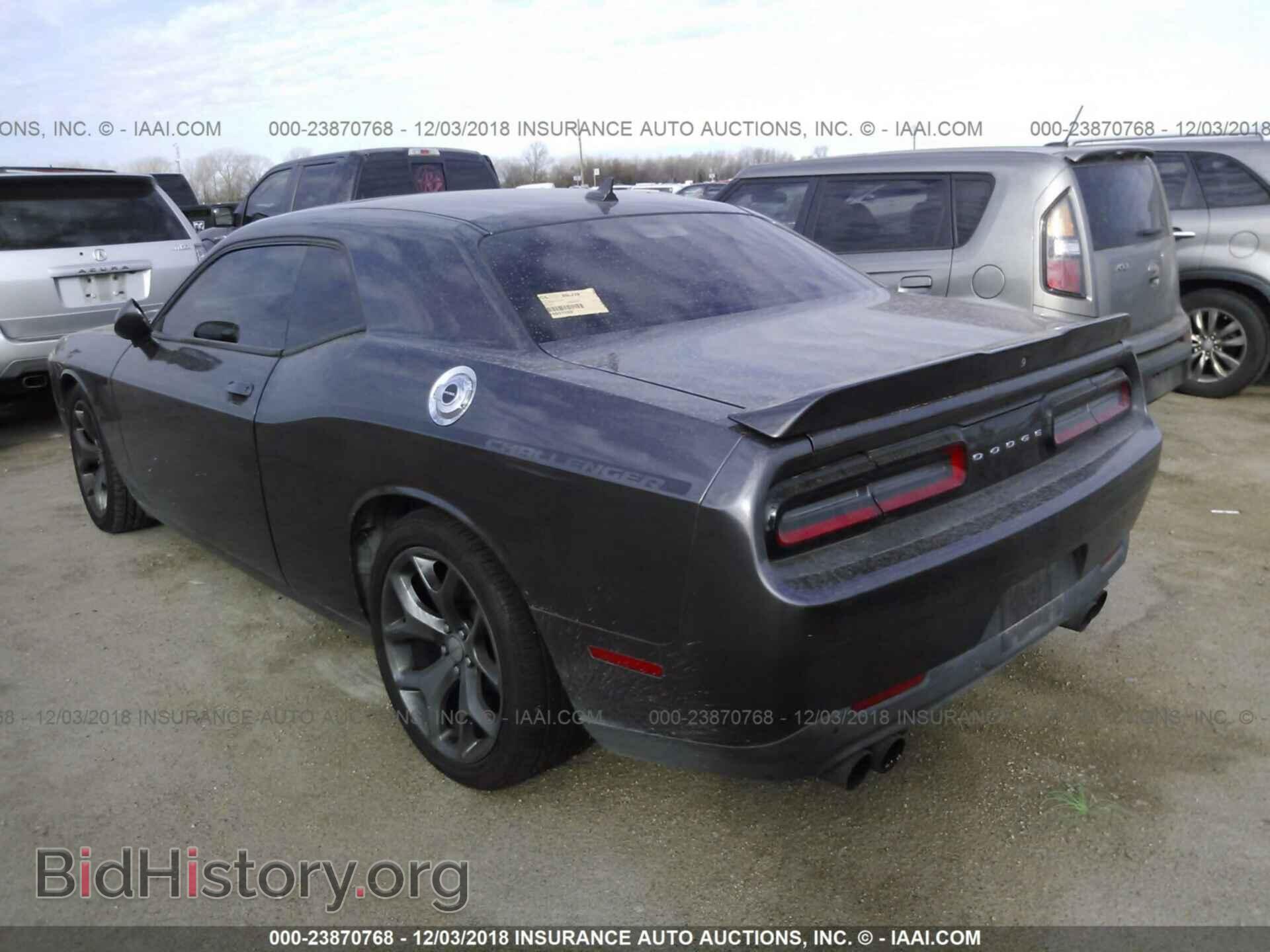 2015 DODGE CHALLENGER - VIN: 2C3CDZBG8FH727282 - Фото 3
