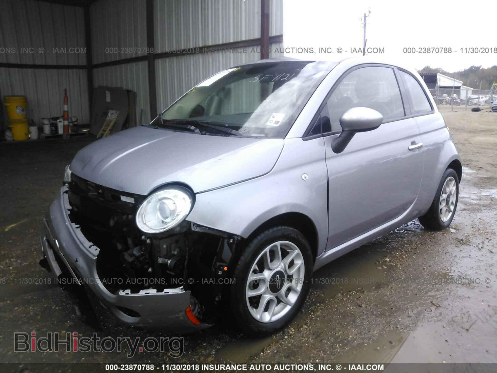 2015 FIAT 500 - VIN: 3C3CFFAR1FT657188 - Photo 2