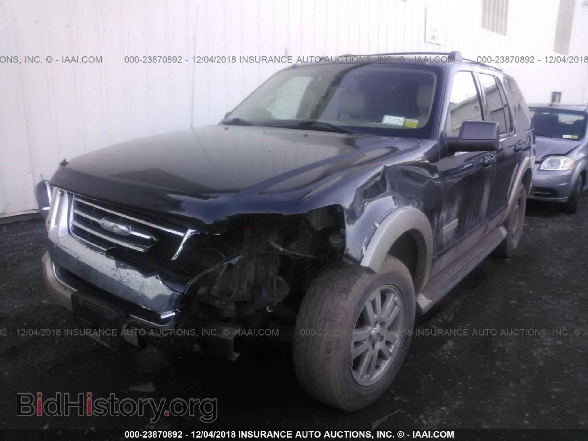 2007 FORD EXPLORER - VIN: 1FMEU74E17UA41504 - Фото 2