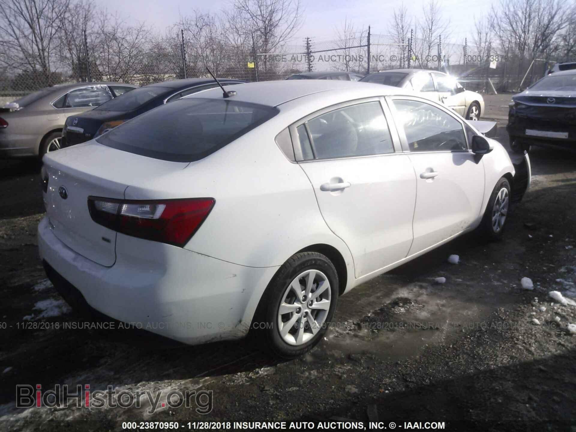 2015 KIA RIO - VIN: KNADM4A36F6506943 - Фото 4