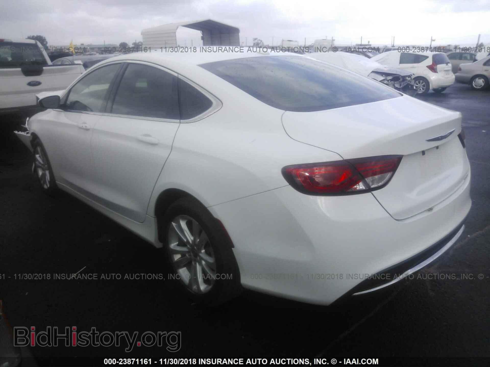 2015 CHRYSLER 200 - VIN: 1C3CCCAB2FN608513 - Photo 3
