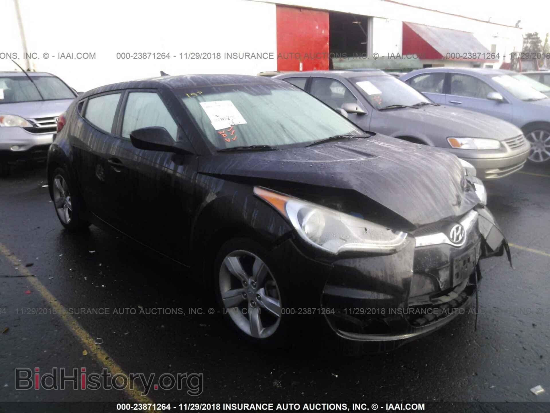 Photo KMHTC6AD3DU129028 - HYUNDAI VELOSTER 2013