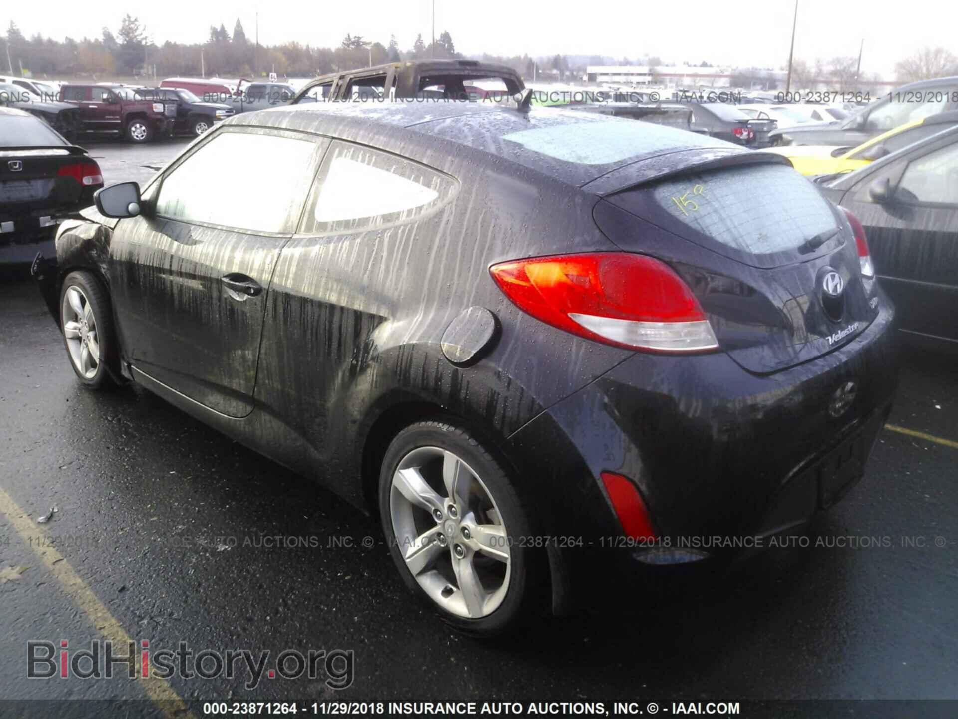 2013 HYUNDAI VELOSTER - VIN: KMHTC6AD3DU129028 - Фото 3