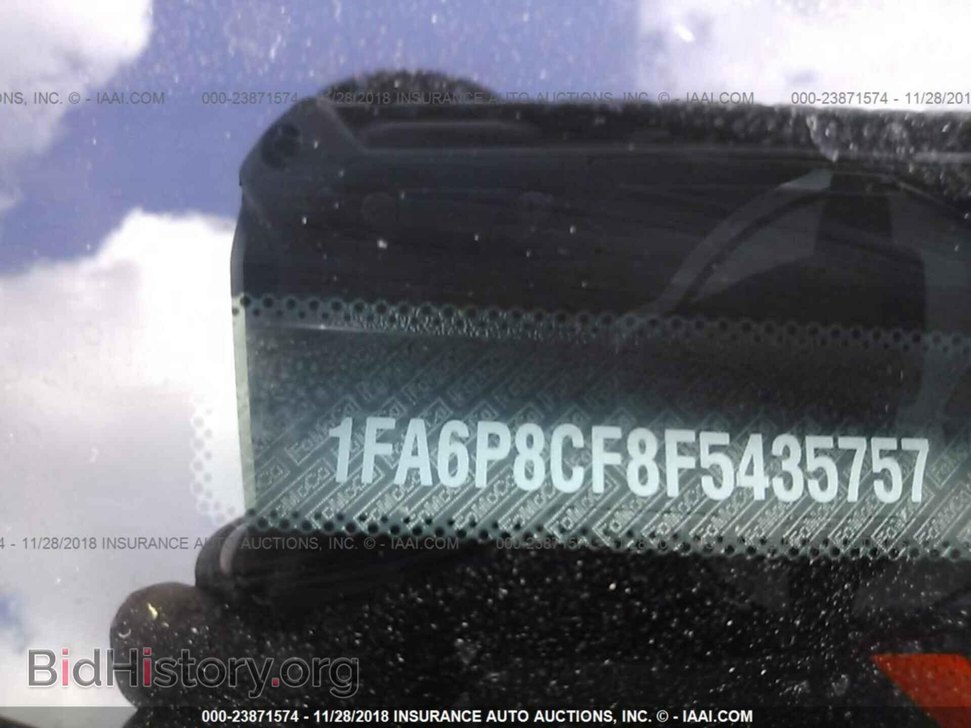 2015 FORD MUSTANG - VIN: 1FA6P8CF8F5435757 - Фото 9