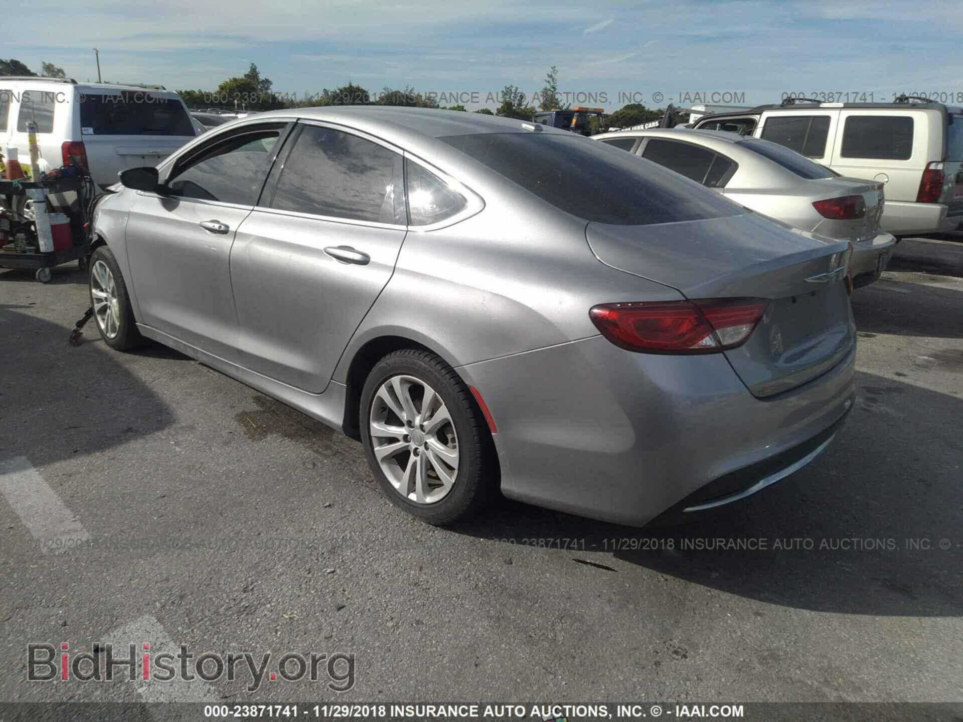 2015 CHRYSLER 200 - VIN: 1C3CCCABXFN608355 - Photo 3