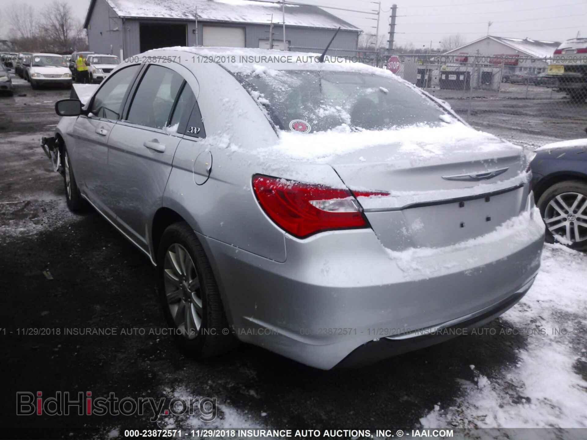 2012 Chrysler 200 - VIN: 1C3CCBBB7CN283488 - Фото 3