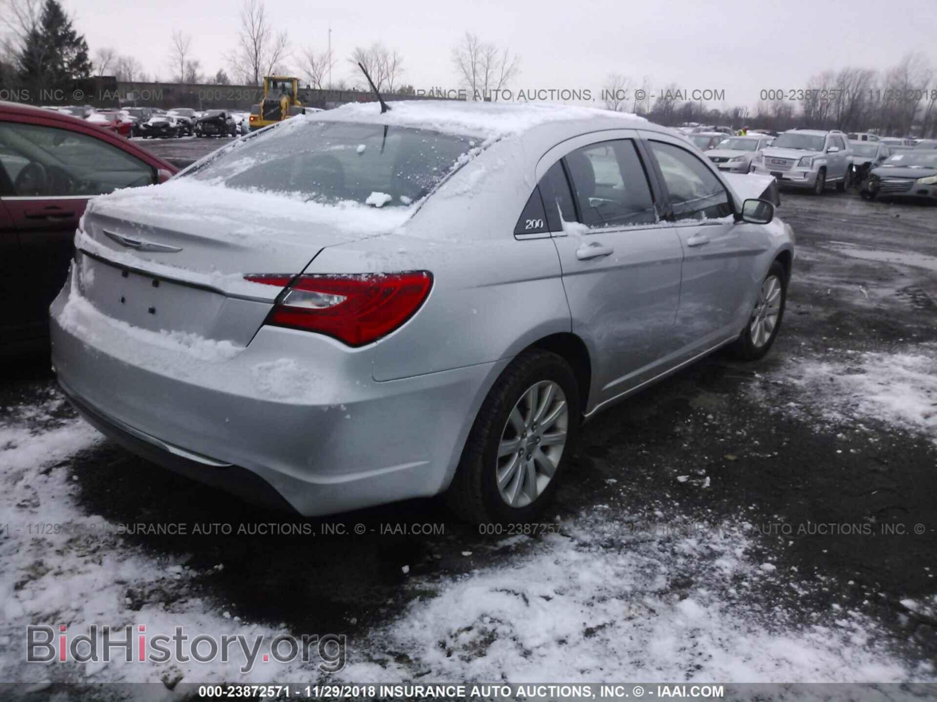 2012 Chrysler 200 - VIN: 1C3CCBBB7CN283488 - Фото 4