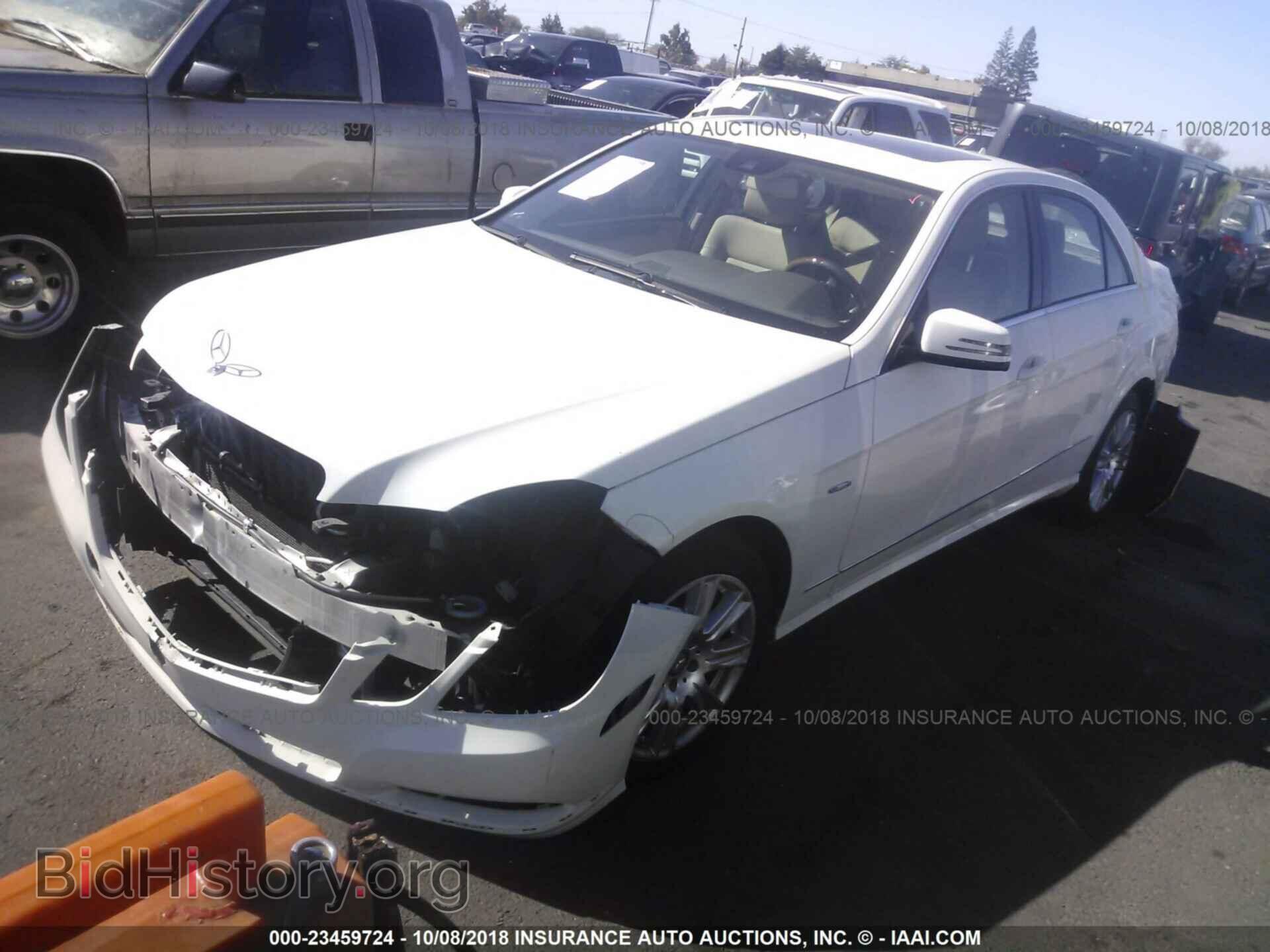 2012 MERCEDES-BENZ E - VIN: WDDHF5KB0CA606884 - Photo 2