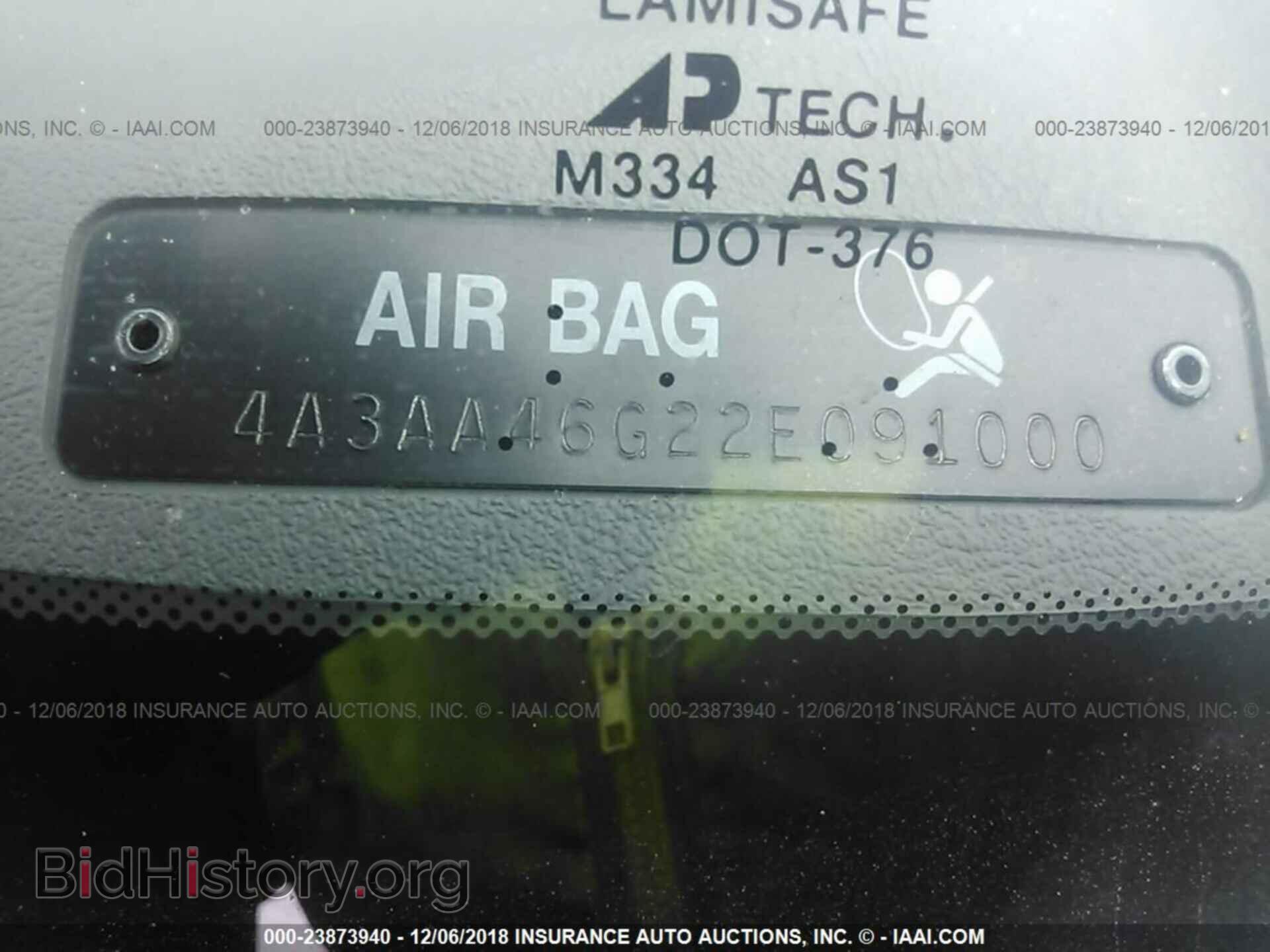 2002 MITSUBISHI GALANT - VIN: 4A3AA46G22E091000 - Фото 9
