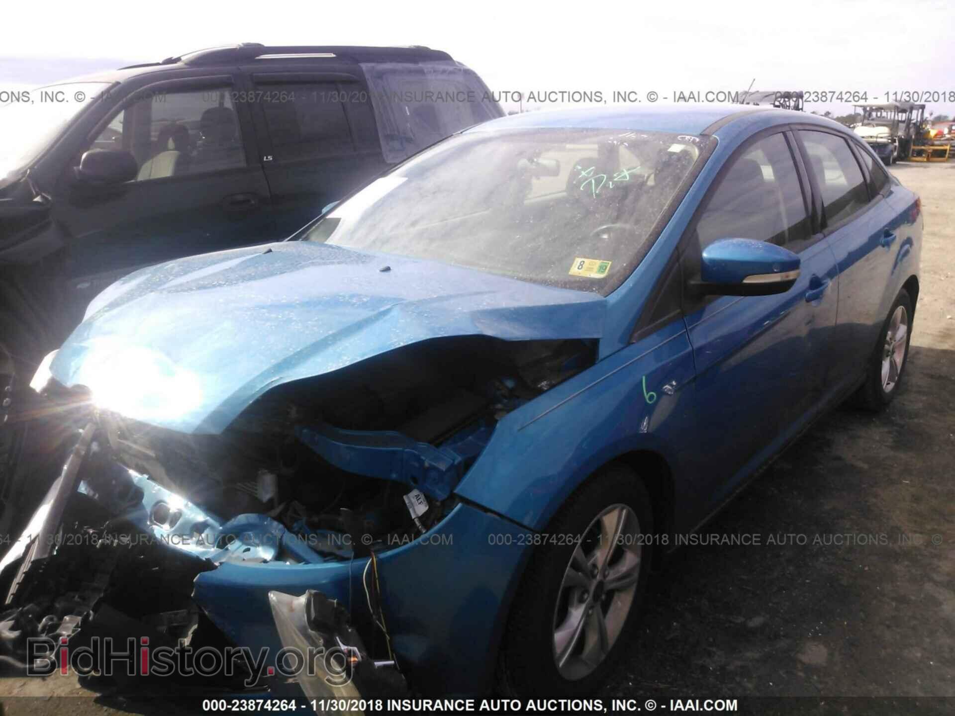 2013 FORD FOCUS - VIN: 1FADP3F29DL323867 - Фото 2