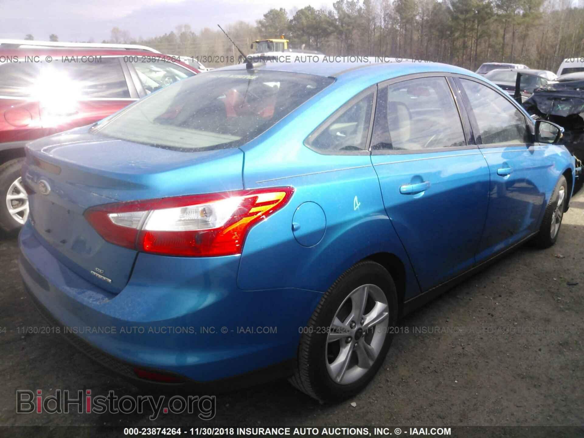 2013 FORD FOCUS - VIN: 1FADP3F29DL323867 - Фото 4
