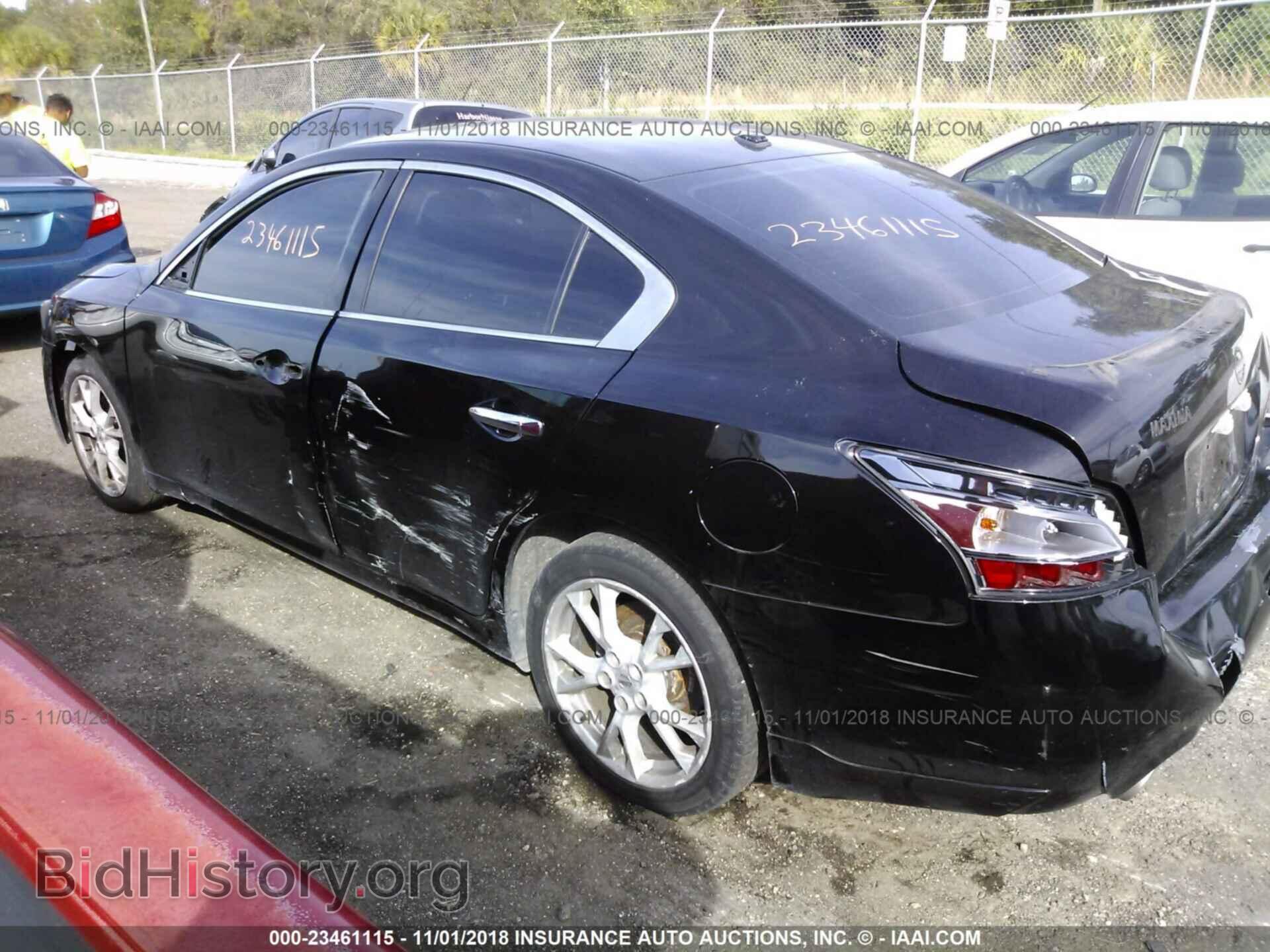 2012 NISSAN MAXIMA - VIN: 1N4AA5AP0CC869409 - Фото 3
