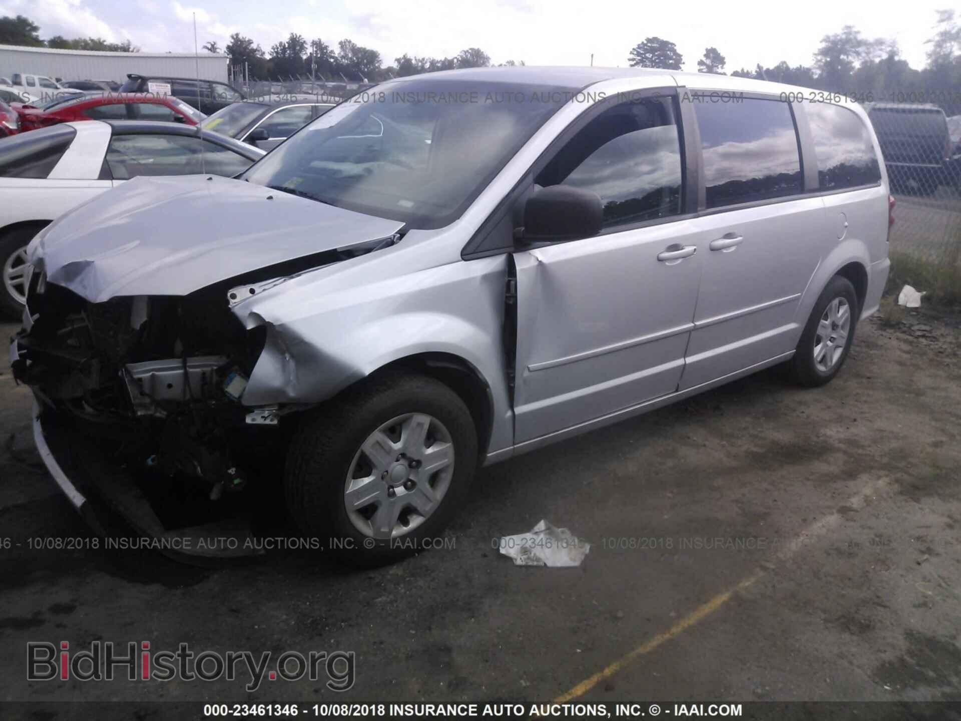 2012 DODGE GRAND CARAVAN - VIN: 2C4RDGBG9CR232072 - Фото 2