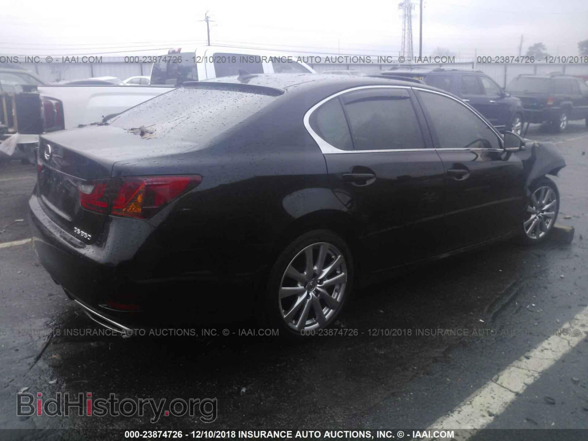 2014 LEXUS GS - VIN: JTHBE1BL8E5036938 - Фото 4