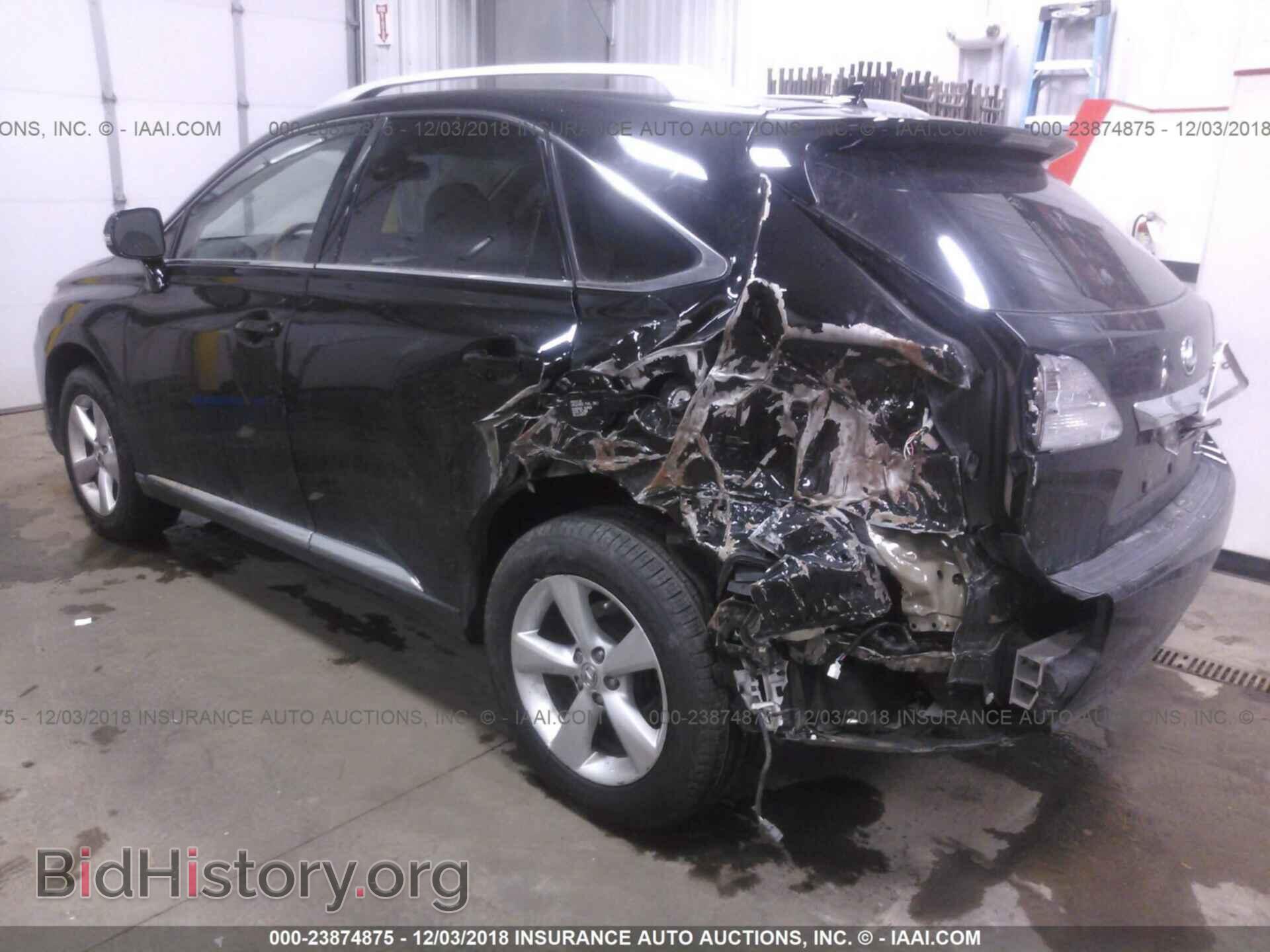 2011 LEXUS RX - VIN: 2T2BK1BA0BC099308 - Фото 3
