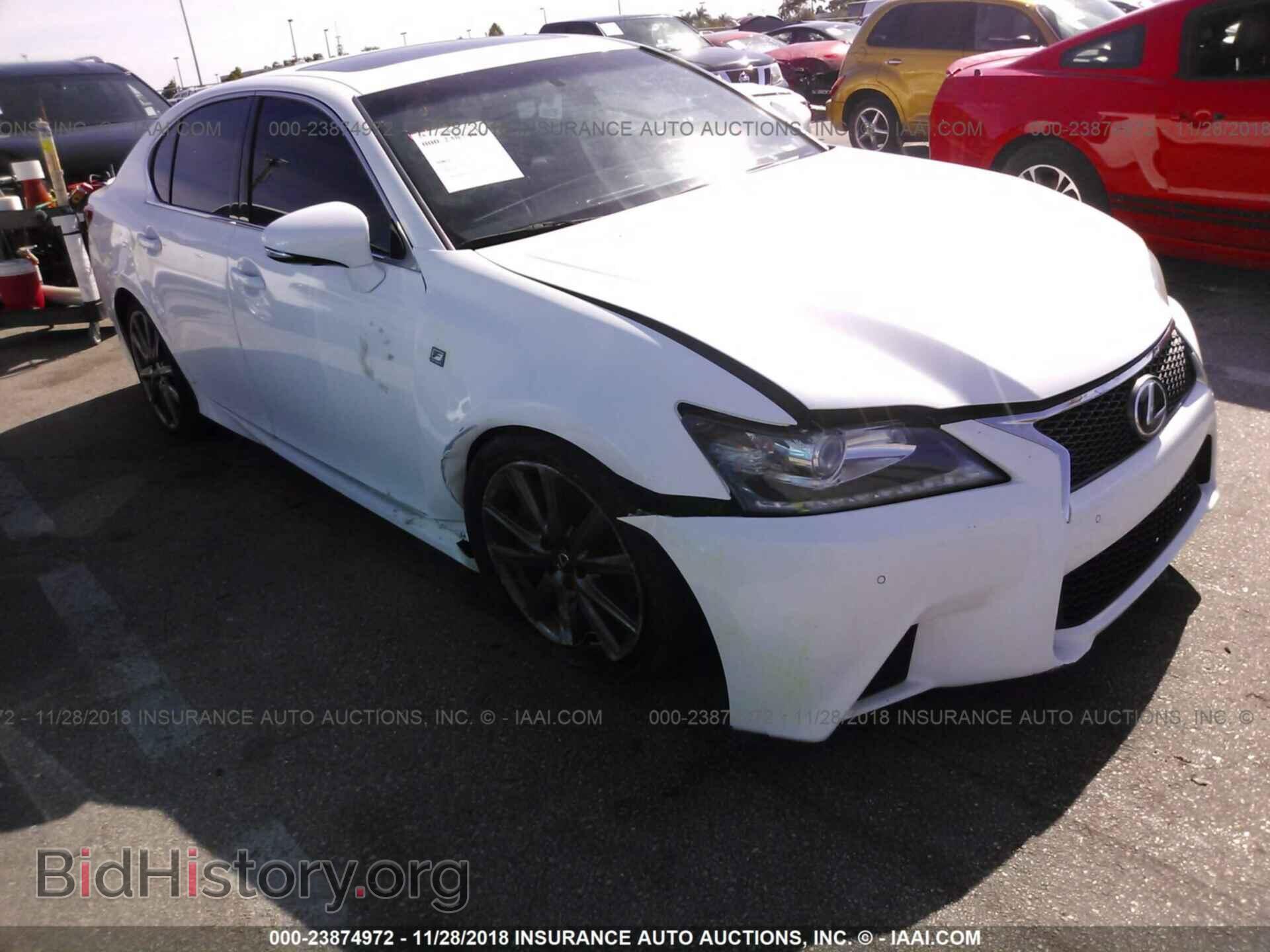 Photo JTHBE1BL7FA001106 - LEXUS GS 2015