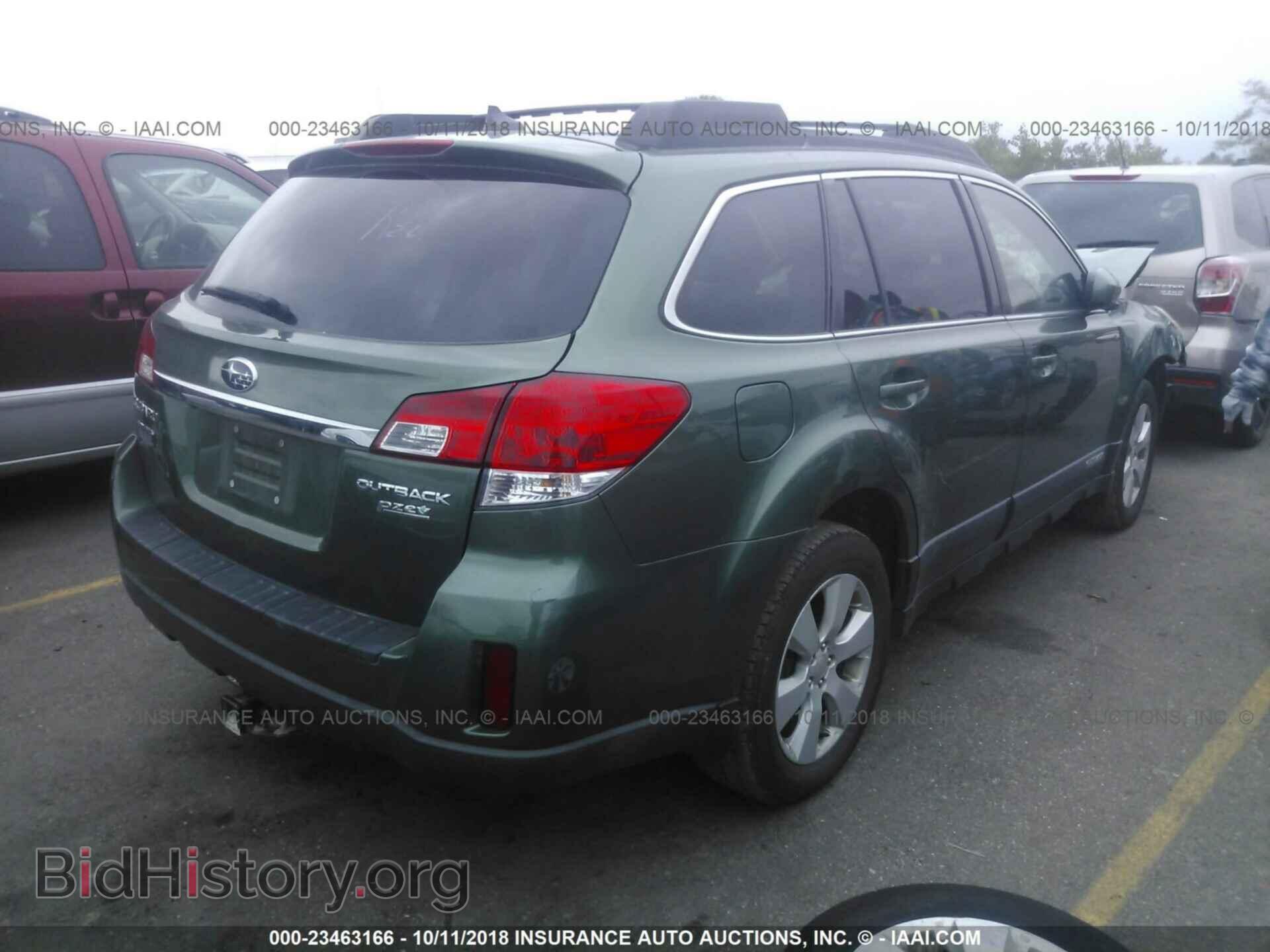 2011 SUBARU OUTBACK - VIN: 4S4BRBKC4B3325877 - Фото 4