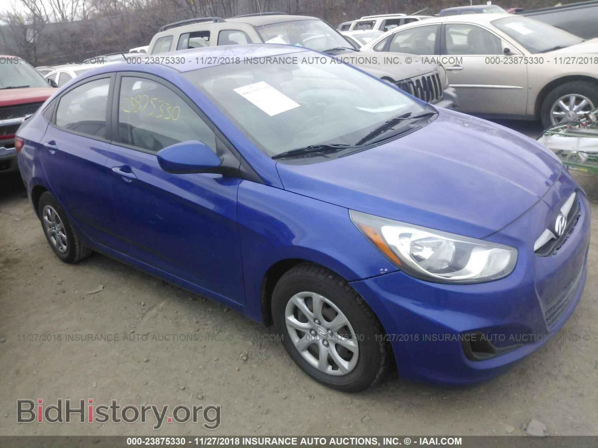 Фотография KMHCT4AE1DU551974 - HYUNDAI ACCENT 2013