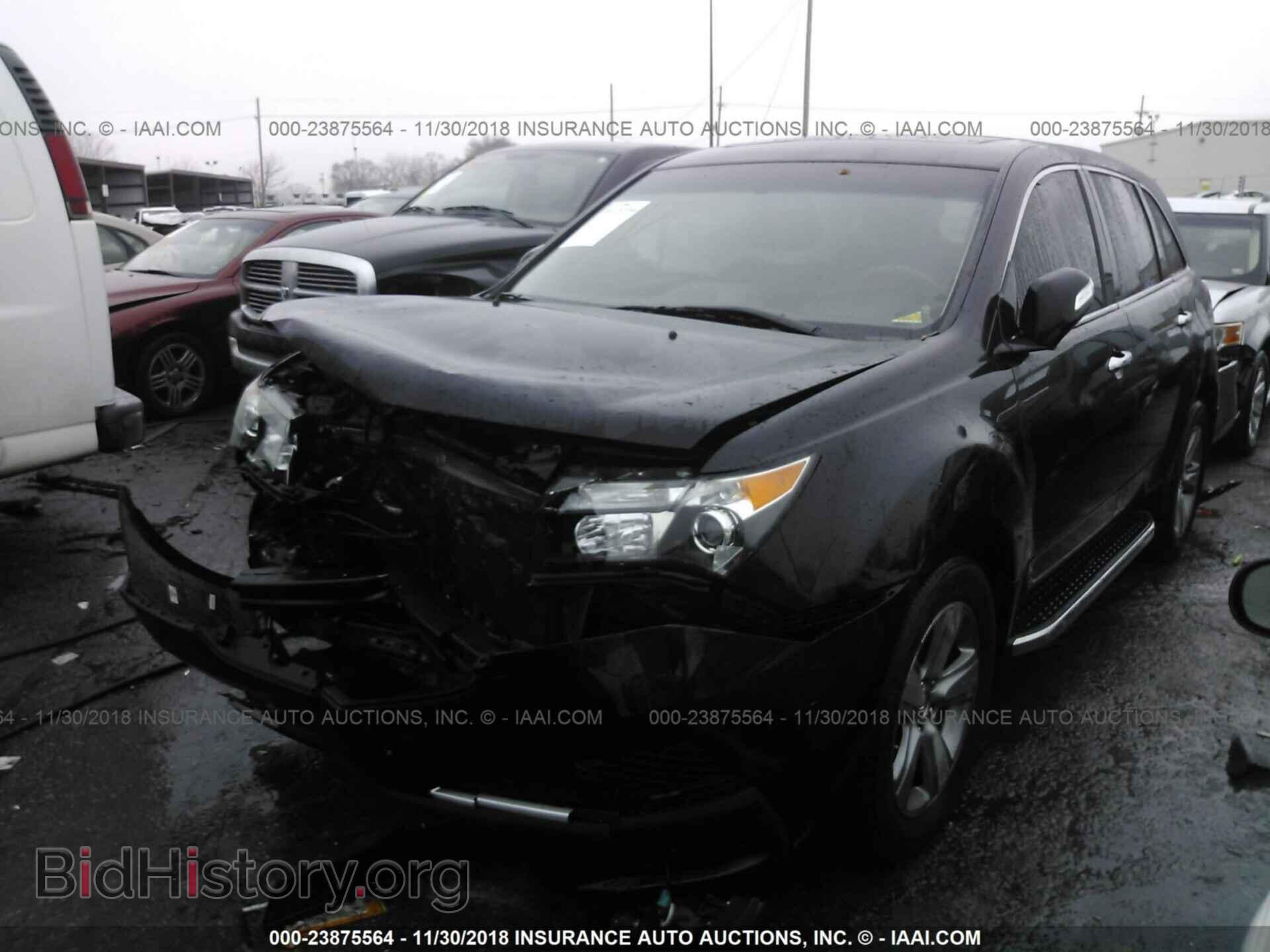 2012 ACURA MDX - VIN: 2HNYD2H4XCH520100 - Фото 2